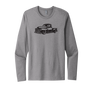 Oldy Black on Black Vintage Truck Graphic T-Shirt