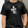 Phil Colins Middle Finger Black & White T-Shirt