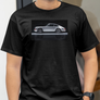 Silver Porsche Side View T-Shirt