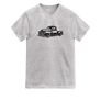 Oldy Black on Black Vintage Truck Graphic T-Shirt