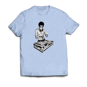 Bruce Lee on Turntables Graphic T-Shirt