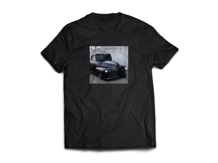 Vintage Black Chevy Truck Graphic T-Shirt