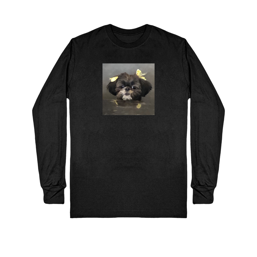 Shih Tzu Dog Loocking Up T-Shirt