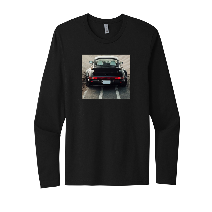 Turbo Black Porsche Graphic T-Shirt