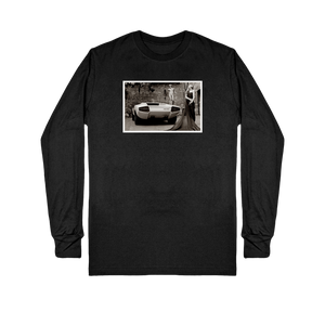 Black & White Lamborghini Countach T-Shirt