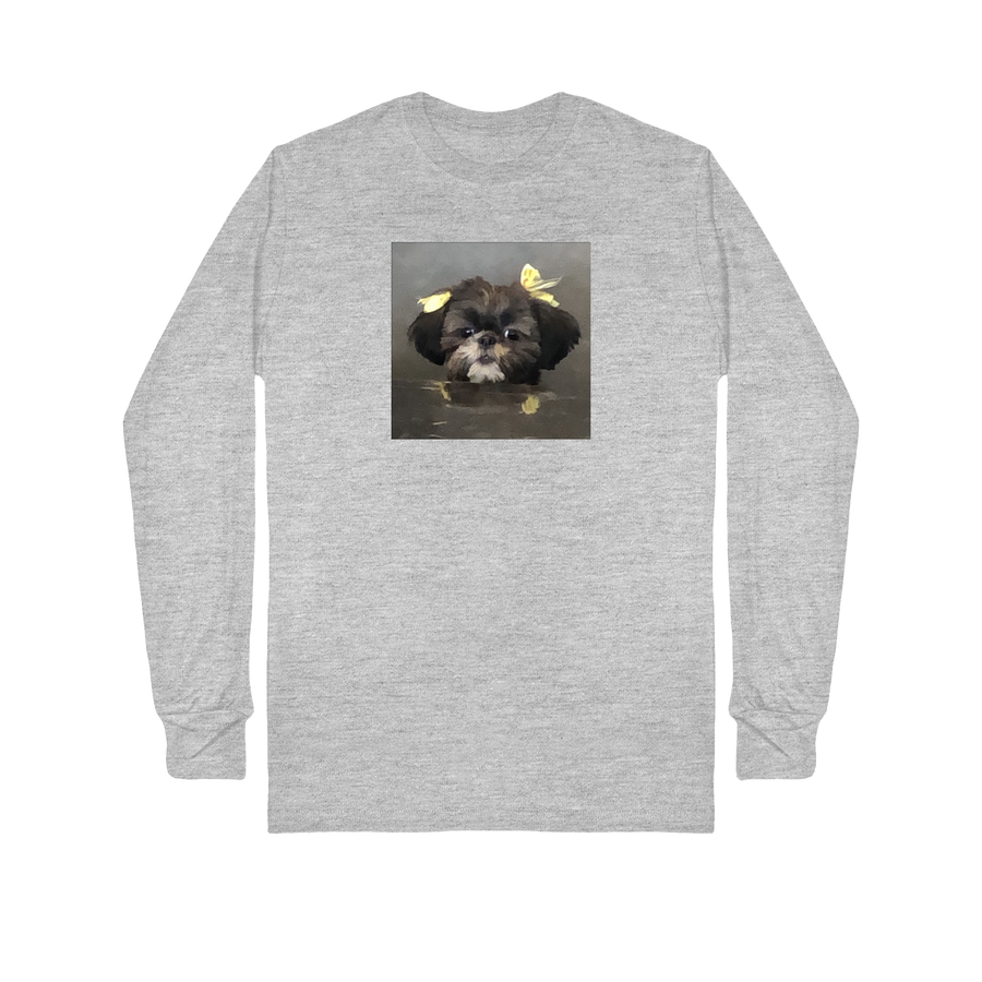 Shih Tzu Dog Loocking Up T-Shirt