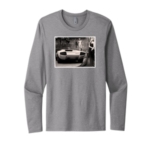 Black & White Lamborghini Countach T-Shirt