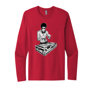 Bruce Lee on Turntables Graphic T-Shirt