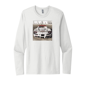 White Ferrari Graphic T-Shirt