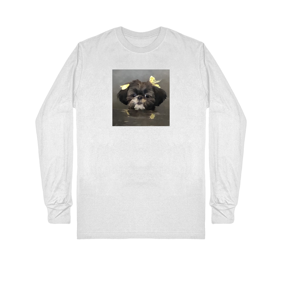 Shih Tzu Dog Loocking Up T-Shirt