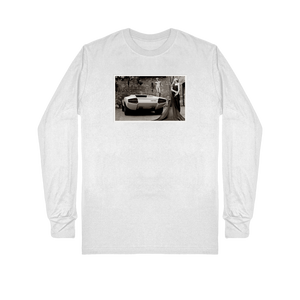 Black & White Lamborghini Countach T-Shirt