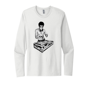 Bruce Lee on Turntables Graphic T-Shirt