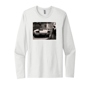 Black & White Lamborghini Countach T-Shirt