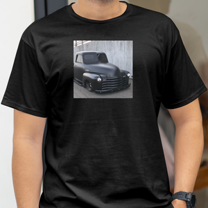 Vintage Black Chevy Truck Graphic T-Shirt