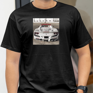 White Ferrari Graphic T-Shirt