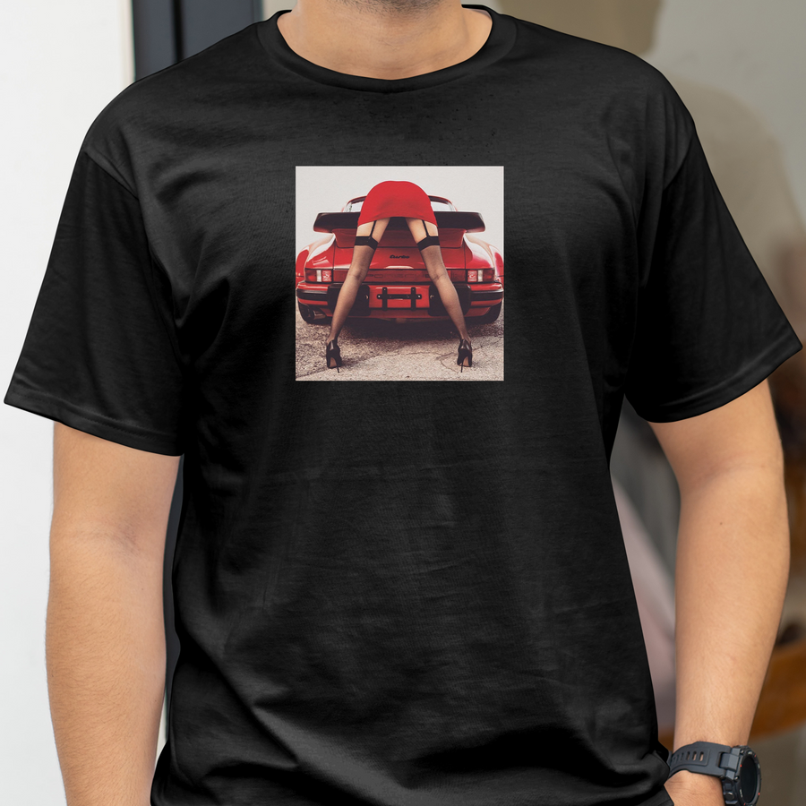 Porsche Girl Graphic T Shirt