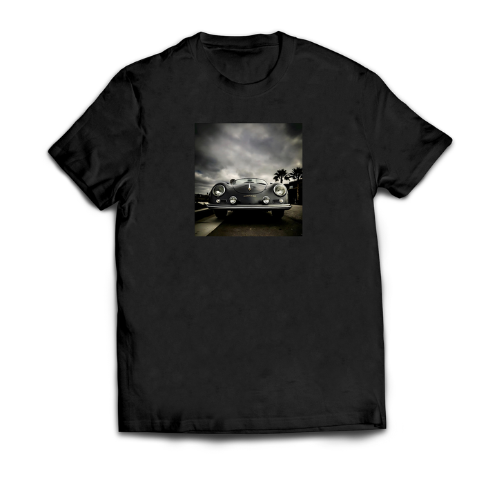 Cloudy Black Porsche T-Shirt