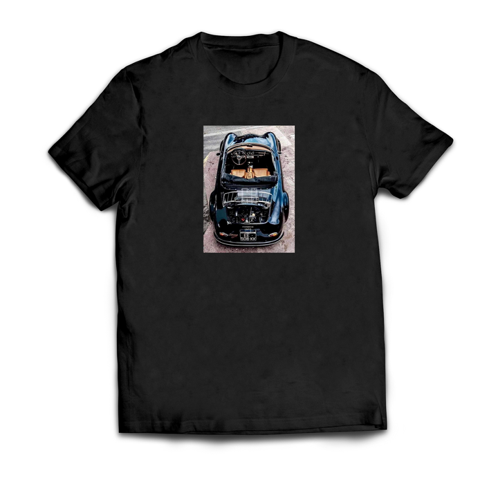 Black Porsche from Above T-Shirt