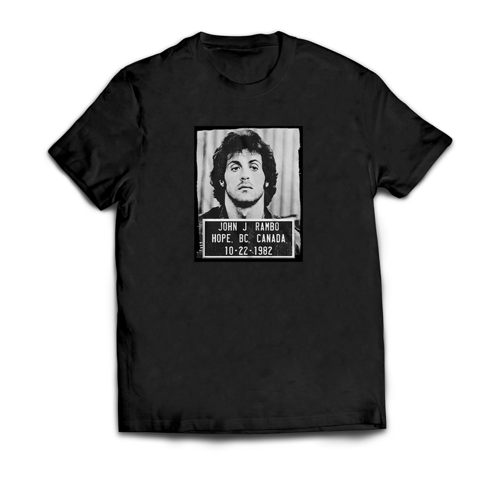 Rambo Mugshot T-Shirt