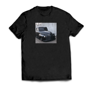 Vintage Black Chevy Truck Graphic T-Shirt