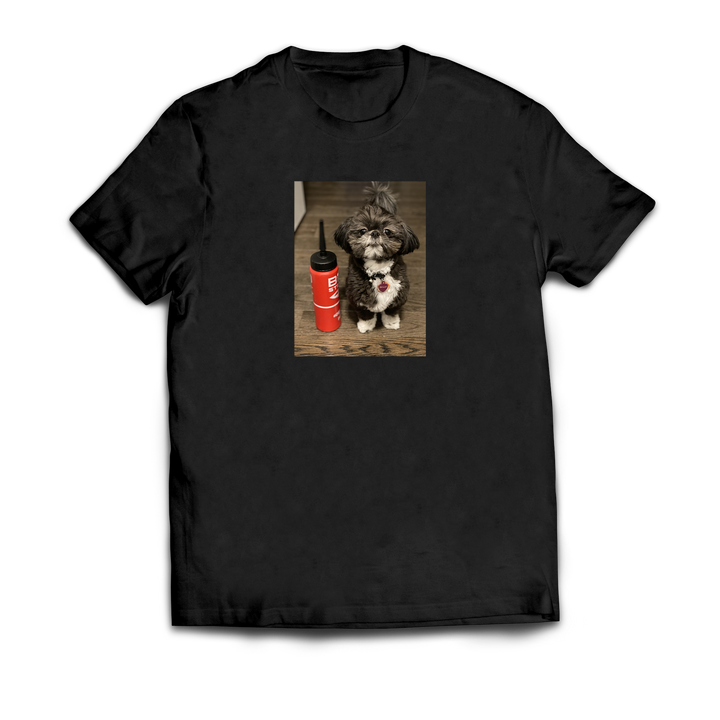 Shih Tzu Dog With Bottle T-Shirt