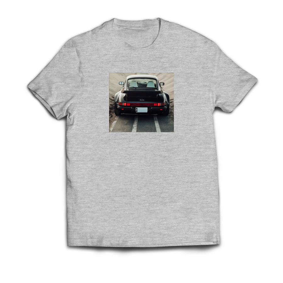 Turbo Black Porsche Graphic T-Shirt