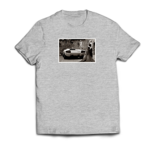 Black & White Lamborghini Countach T-Shirt