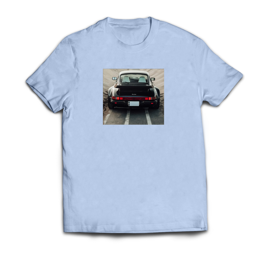 Turbo Black Porsche Graphic T-Shirt