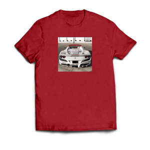 White Ferrari Graphic T-Shirt