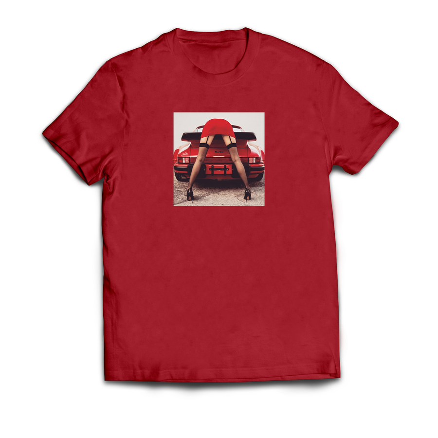 Porsche Girl Graphic T-Shirt