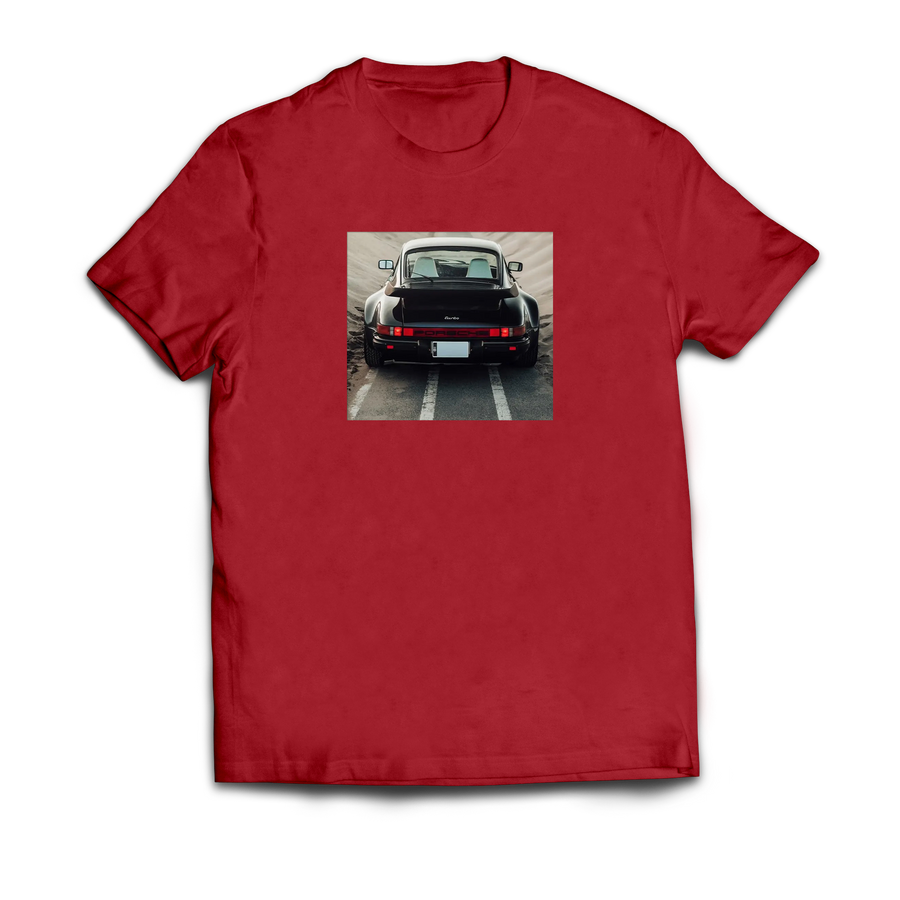 Turbo Black Porsche Graphic T-Shirt