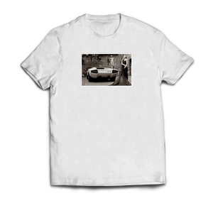 Black & White Lamborghini Countach T-Shirt