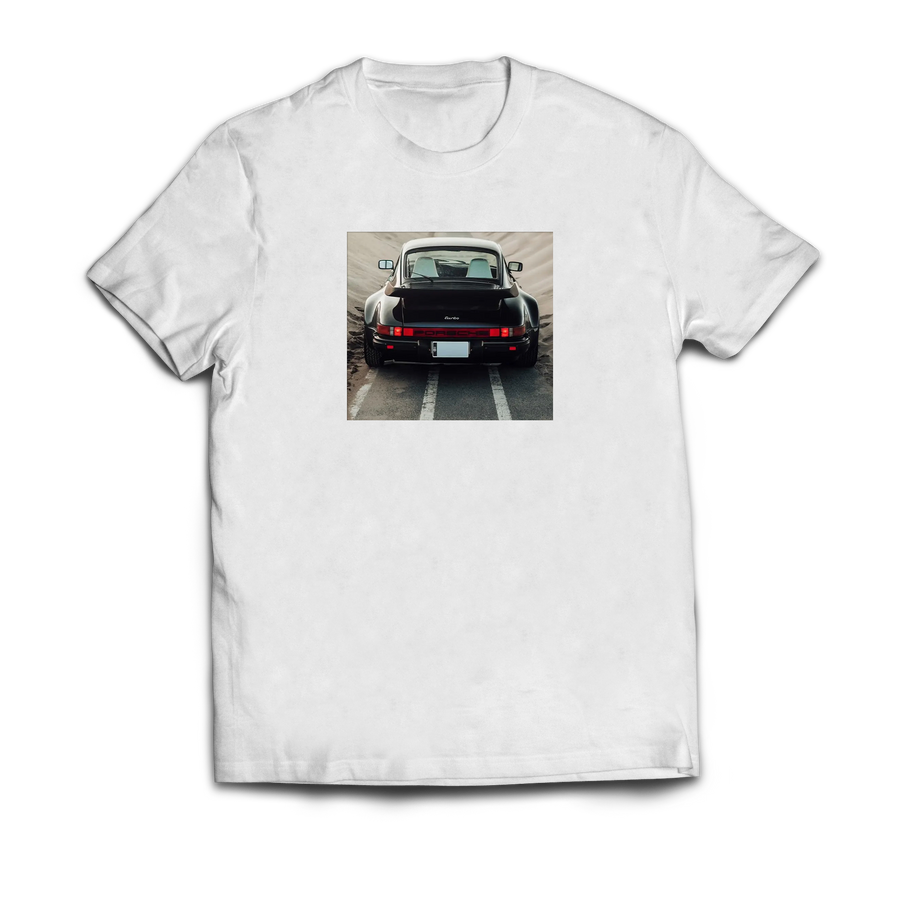 Turbo Black Porsche Graphic T-Shirt