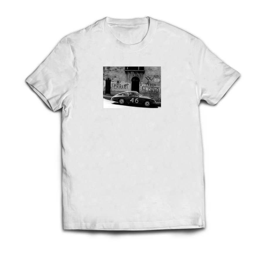 Black & White Ferrari 46 T-Shirt