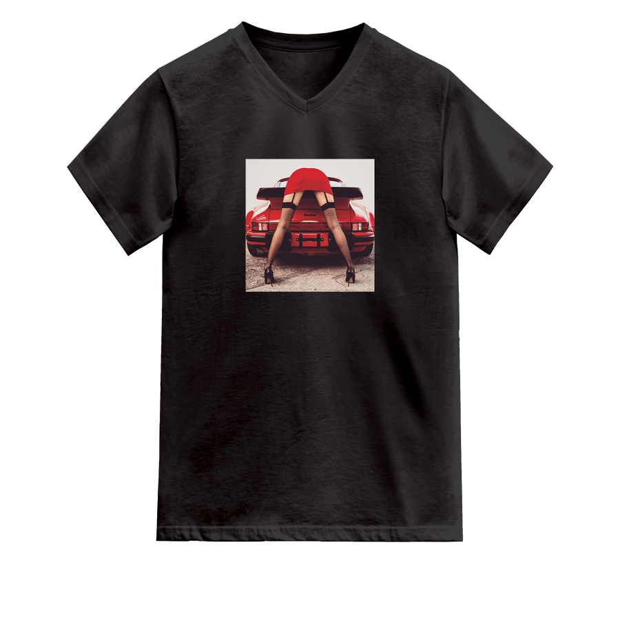 Porsche Girl Graphic T-Shirt