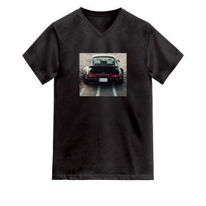 Turbo Black Porsche Graphic T-Shirt