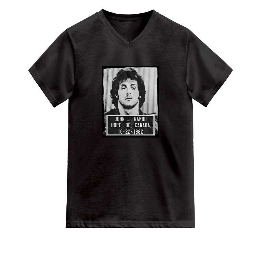 Rambo Mugshot T-Shirt