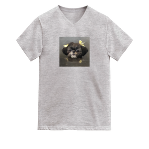 Shih Tzu Dog Loocking Up T-Shirt