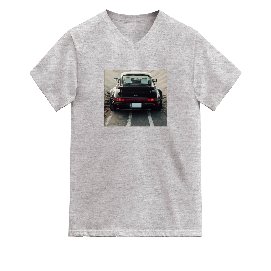 Turbo Black Porsche Graphic T-Shirt