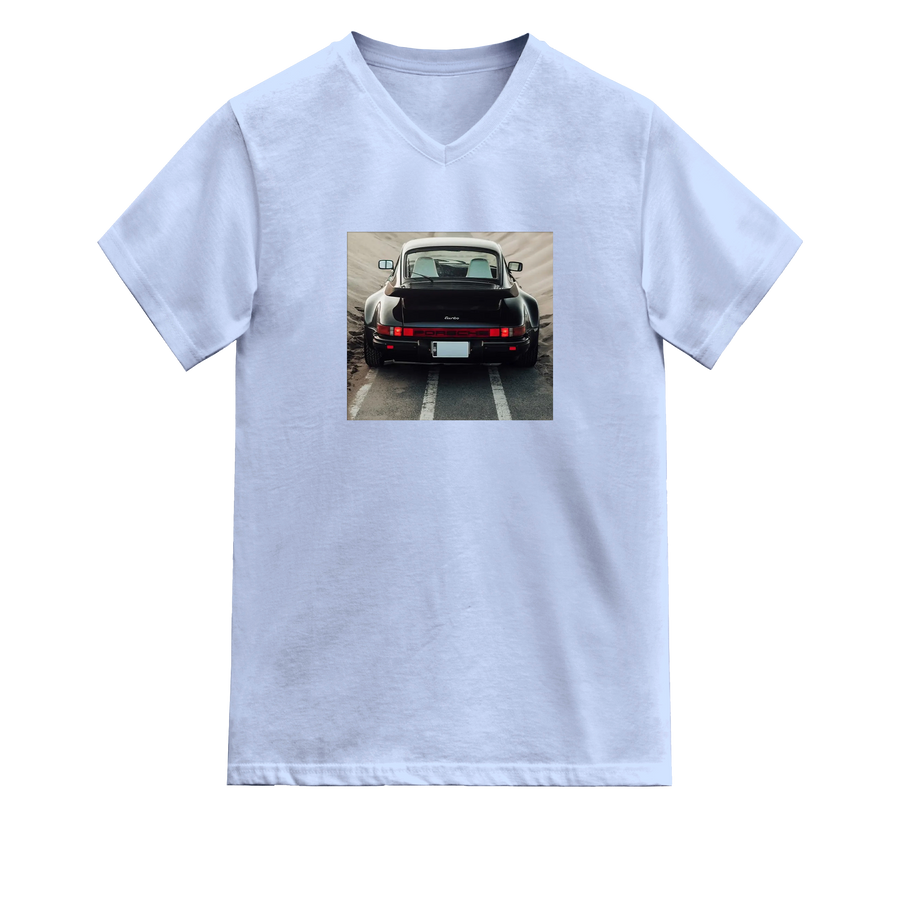 Turbo Black Porsche Graphic T-Shirt