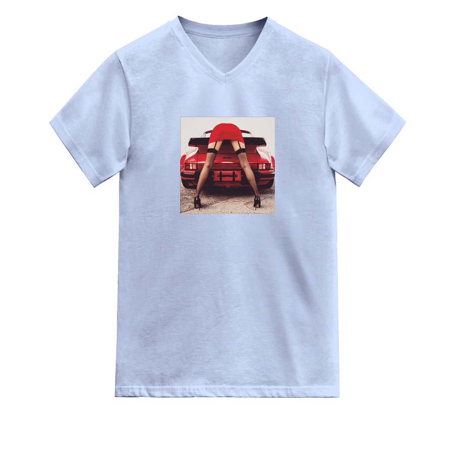 Porsche Girl Graphic T-Shirt