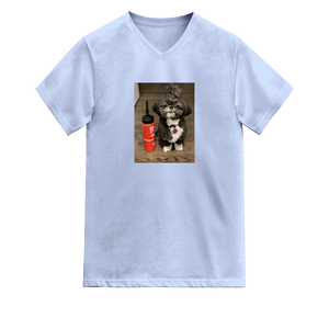 Shih Tzu Dog With Bottle T-Shirt