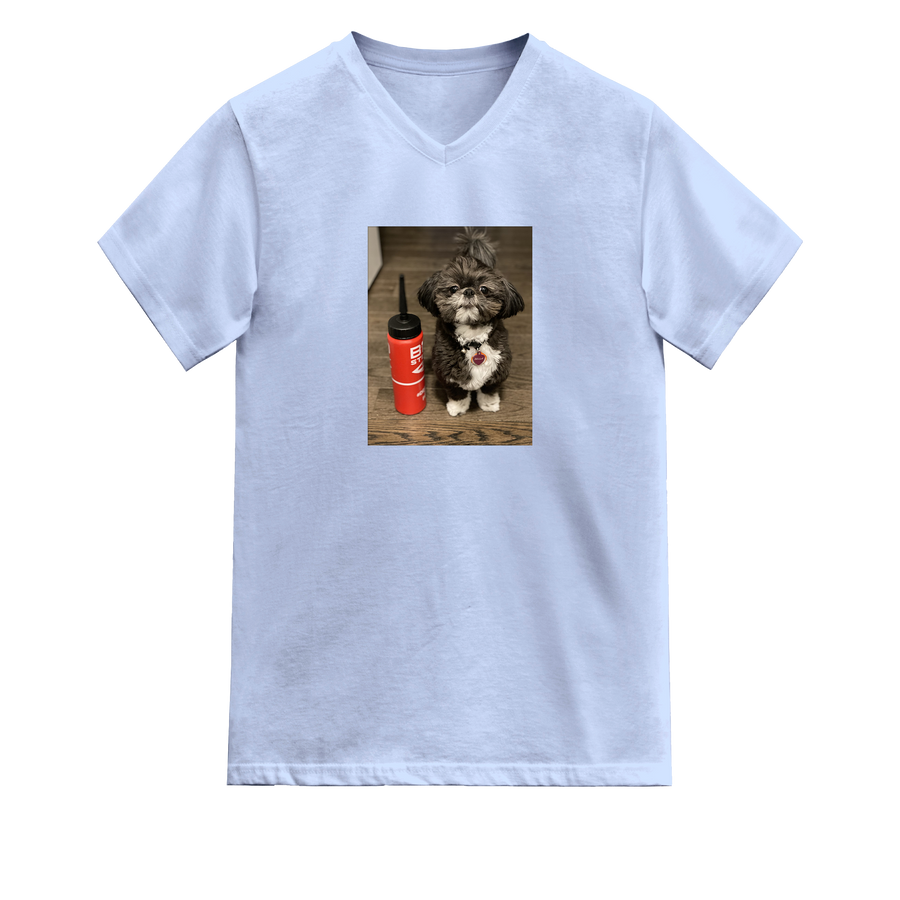 Shih Tzu Dog With Bottle T-Shirt