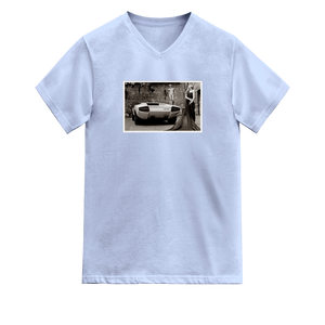 Black & White Lamborghini Countach T-Shirt