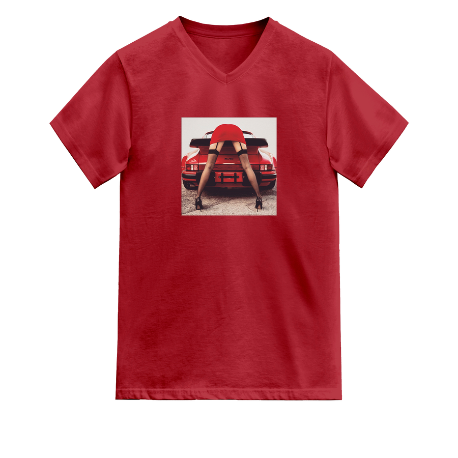 Porsche Girl Graphic T-Shirt