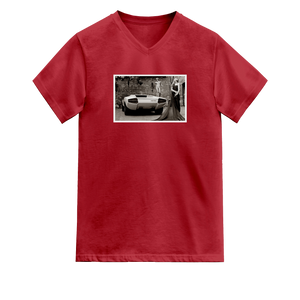 Black & White Lamborghini Countach T-Shirt