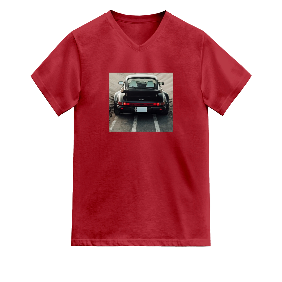 Turbo Black Porsche Graphic T-Shirt