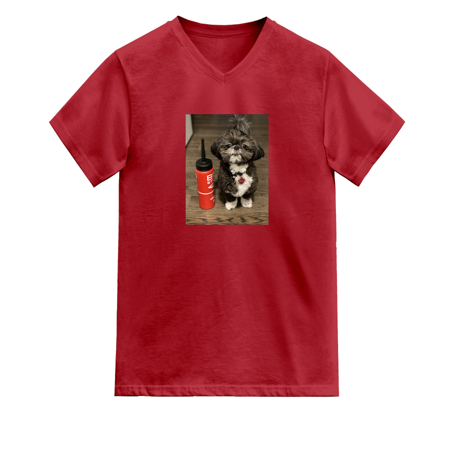 Shih Tzu Dog With Bottle T-Shirt