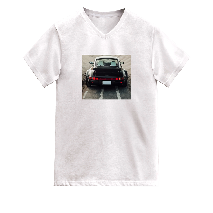 Turbo Black Porsche Graphic T-Shirt