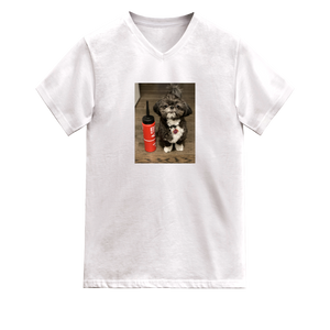 Shih Tzu Dog With Bottle T-Shirt